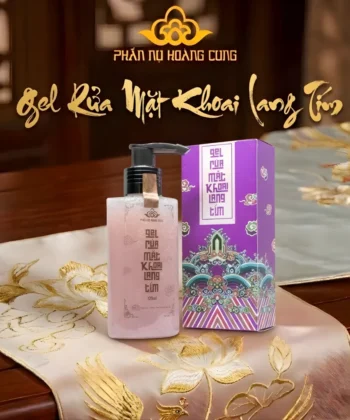 Gel rửa mặt khoai lang tím