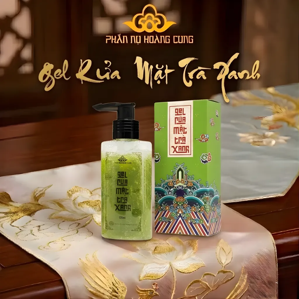 Gel rửa mặt trà xanh