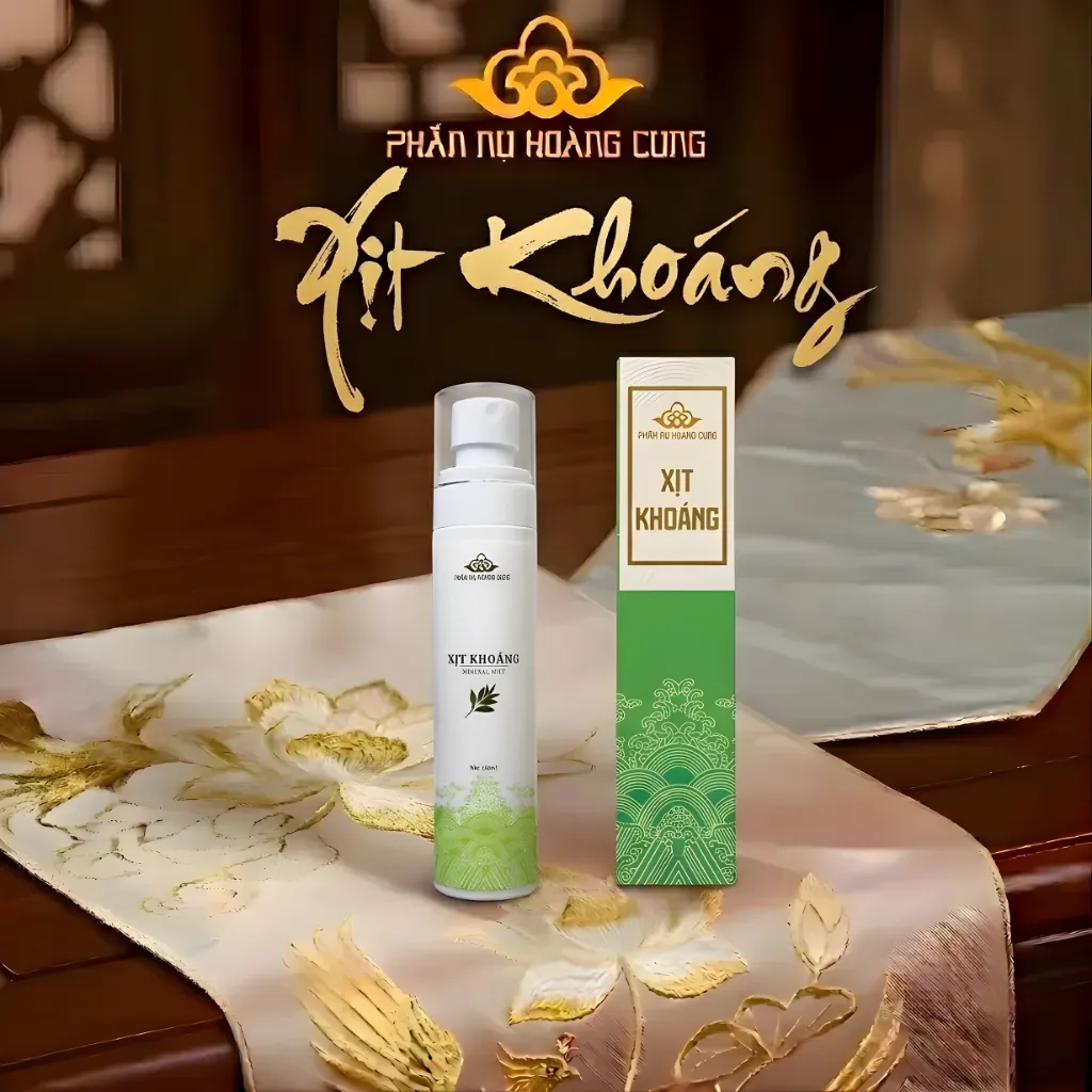 Xịt khoáng dưỡng da