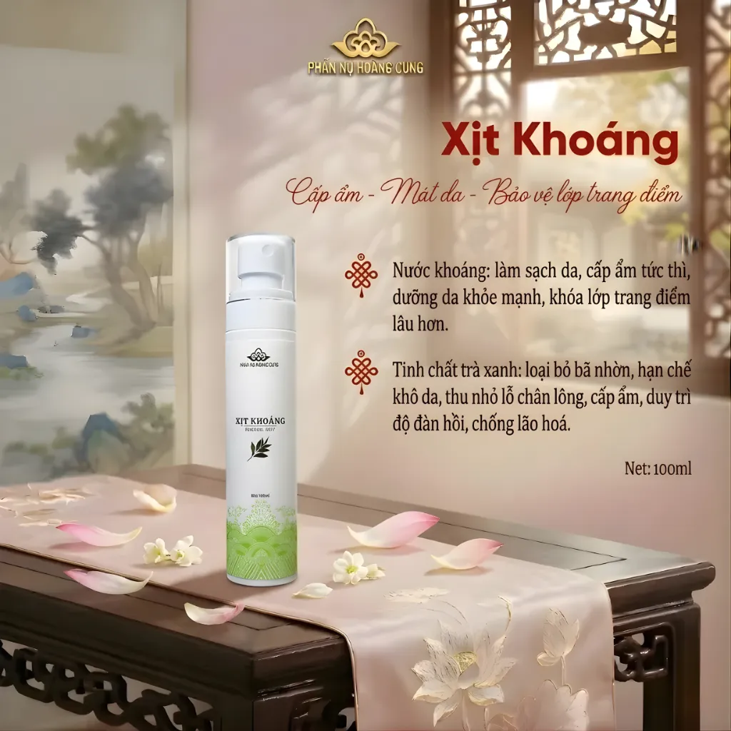 Xịt khoáng dưỡng da - Ảnh 2