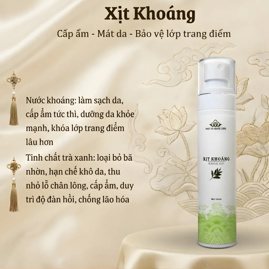 Xịt khoáng dưỡng da - Ảnh 4