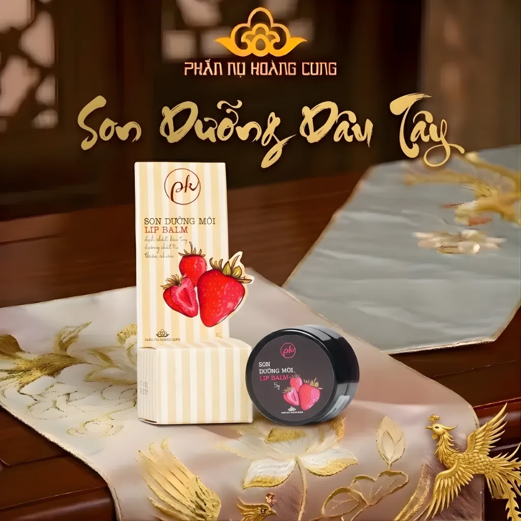 Son dưỡng dâu tây