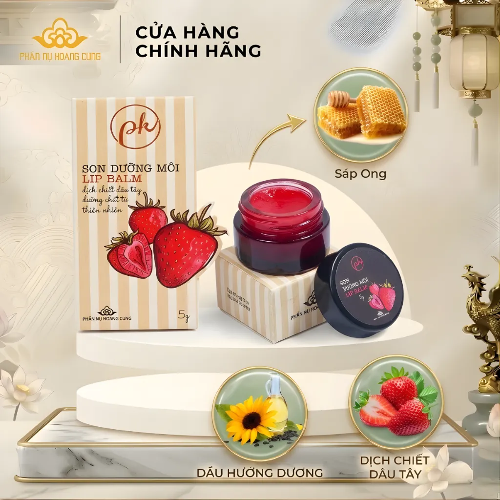 Son dưỡng dâu tây - Ảnh 3