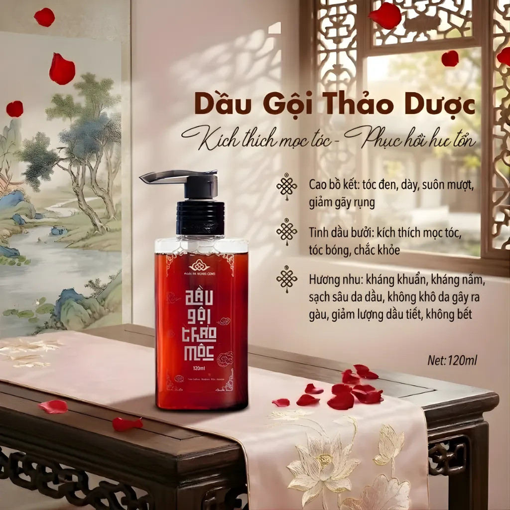 Dầu gội thảo mộc - Ảnh 2