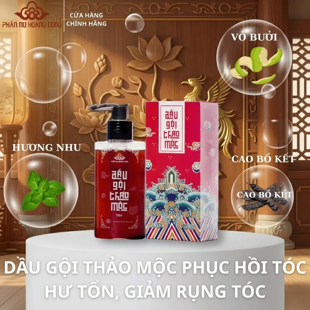 Dầu gội thảo mộc - Ảnh 4